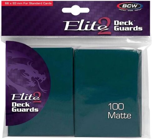 أكمام بطاقات غير لامعة من BCW Elite 2 – التوت (100) in Kuwait