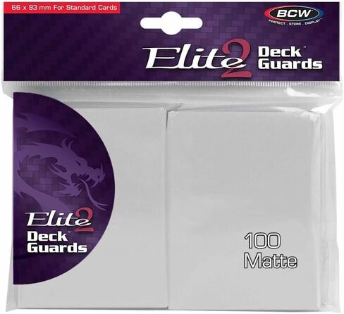 أكمام بطاقات غير لامعة من BCW Elite 2 – التوت (100) in Kuwait