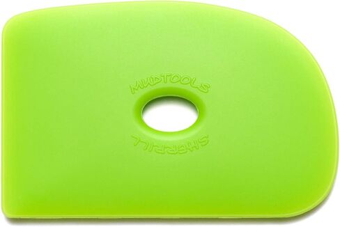 Mudtools Polymer Rib Green Size 2 Medium - Workhorse - Ceramics, Pottery, Clay - G2 in Saudi Arabia