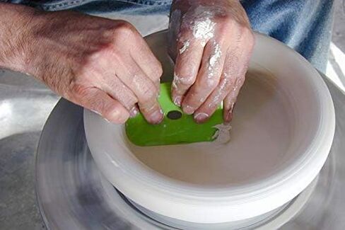 Mudtools Polymer Rib Green Size 2 Medium - Workhorse - Ceramics, Pottery, Clay - G2 in Saudi Arabia