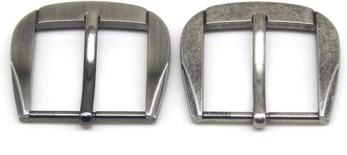 SEMINI 2 قطعة جلدية كرافت DIY حزام الشق دبوس حزام مشبك حزام أبازيم in Kuwait