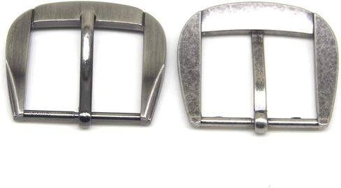 SEMINI 2 قطعة جلدية كرافت DIY حزام الشق دبوس حزام مشبك حزام أبازيم in Kuwait