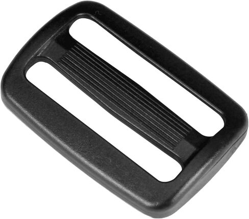 Strapworks Black Plastic Tri-Glide Slide – for Bag Straps, Rifle Slings, Dog Collars – 1.5 Inch, 25 Pack in Kuwait