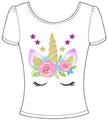 مجموعة من 3 رقع قماشية قماشية قماشية قماشية قابلة لإعادة الشحن بنمط وحيد القرن مع زهور ونجوم صديقة للبيئة من 3 قطع للديكور بنفسك باللون الوردي EASU001 in Kuwait