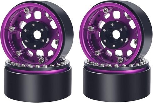 TCRC 4 قطع ألومنيوم 1.9 بوصة محاور عجلات RC Beadlock عالية الكتلة لـ 1/10 RC الزاحف TRAXXAS TRX4 TRX6 محوري SCX10 90046 SCX10 III AXI03007 Tamiya MST in Kuwait