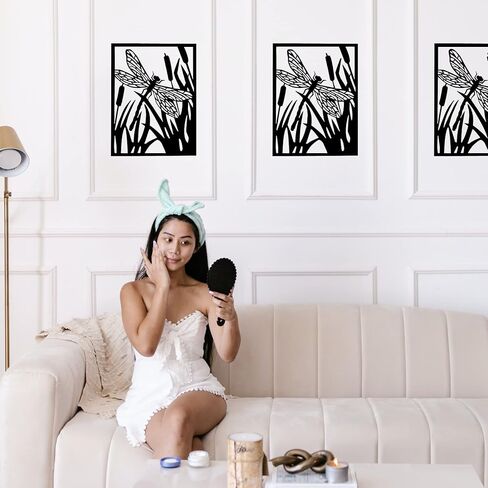 قالب راتنج ديكور الحائط على شكل اليعسوب، مقاس 15 * 11 بوصة، قوالب راتنج ديكور اليعسوب من السيليكون، قوالب راتينج فريدة من نوعها للديكور الداخلي، لغرفة المعيشة وغرفة النوم والمكاتب والأبواب in Kuwait