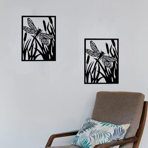 قالب راتنج ديكور الحائط على شكل اليعسوب، مقاس 15 * 11 بوصة، قوالب راتنج ديكور اليعسوب من السيليكون، قوالب راتينج فريدة من نوعها للديكور الداخلي، لغرفة المعيشة وغرفة النوم والمكاتب والأبواب in Kuwait