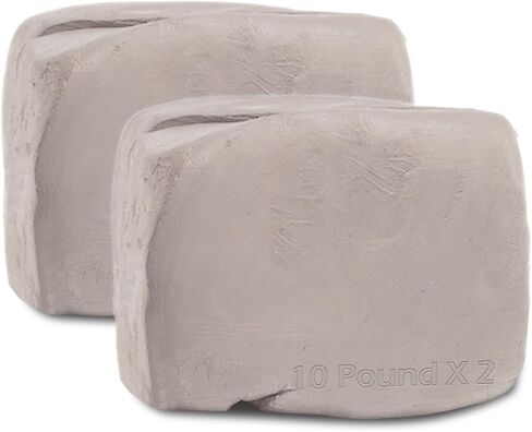 ReArt High Fire Pottery Clay Beige 20LBs Cone 06-10 for Wheel Throwing and Hand Building Pottery Clay for Sculpting All-Purpose Modeling Clay (20Lb) in Kuwait