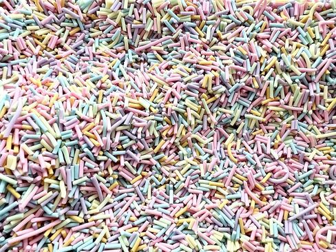 SBN Craft Supply 50 جرام من رشات الباستيل المزيفة ورش الطين لملفات تعريف الارتباط الخاصة بفك تشفير الوحل | حلوى وهمية رشات السكر | DIY شريحة بوليمر كلاي فيمو | لوازم الخبز المزيفة | لوازم الوحل in Kuwait