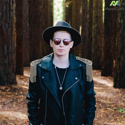 NaienCraft، حزمة من 4 كتاف معدنية بسلسلة ربط شرابة معدنية مع دبابيس in Kuwait