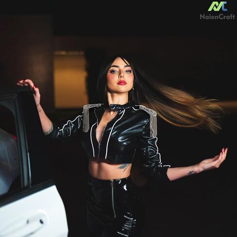 NaienCraft، حزمة من 4 كتاف معدنية بسلسلة ربط شرابة معدنية مع دبابيس in Kuwait