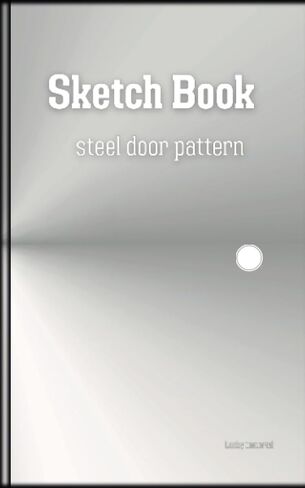 Sketchbook and notebook 5x8 inches, 100 sheets, steel door pattern Great for sketching and writing.2: "Unleash Your Imagination: A Canvas for Creativity" in Saudi Arabia