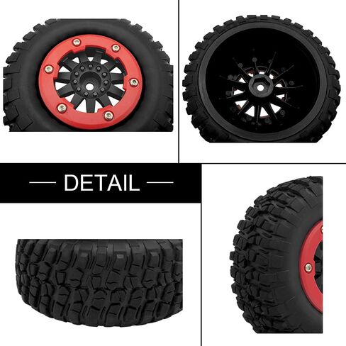 OGRC 4 قطع RC مجموعة عجلات إطارات RC لـ Traxxas 1:10 Slash 4x4 دورة قصيرة إطارات شاحنة عجلة in Saudi Arabia