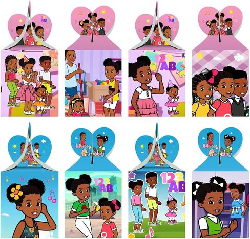 12 قطعة من صناديق هدايا الحفلات من جراسيس كورنر، لوازم حفلات أعياد الميلاد من جراسيس كورنر لتزيين حفلات الأطفال in Kuwait