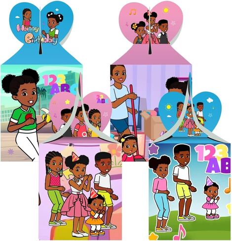 12 قطعة من صناديق هدايا الحفلات من جراسيس كورنر، لوازم حفلات أعياد الميلاد من جراسيس كورنر لتزيين حفلات الأطفال in Kuwait