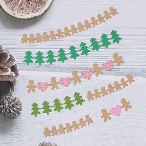 KSCRAFT Christmas Garlands Metal Cutting Dies Stencils for DIY Scrapbooking Decorative Embossing DIY Paper Card in Saudi Arabia