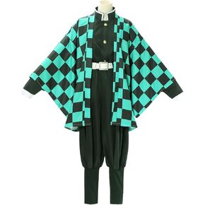 Soyusunny Anime Cosplay Costume Kimono Set Halloween Costumes for Adult