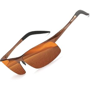 MOORAY Mens Polarized Sports Sunglasses UV Protection Sunglasses for Men Cycling Driving Fishing in Kuwait