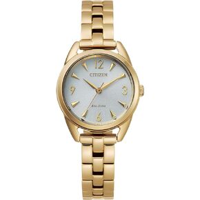 Citizen Women's Drive Quartz Stainless Steel Strap, Pink, 11 Casual Watch