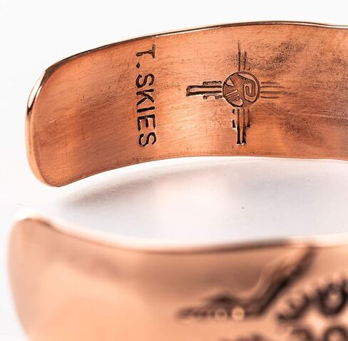 سوار سماء فيروزية Tskies Stamp Dancer Copper River Walk in Kuwait