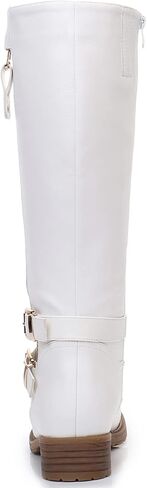 GLOBALWIN Women's Knee High Boots Fashion Comfortable Riding Boots For Women Low Heel in Saudi Arabia