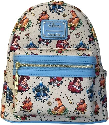 Loungefly Exclusive Disney Hercules Tattoo Double Strap Shoulder Bag in Saudi Arabia