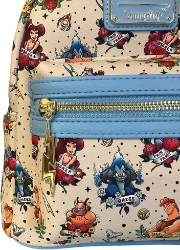 Loungefly Exclusive Disney Hercules Tattoo Double Strap Shoulder Bag in Saudi Arabia