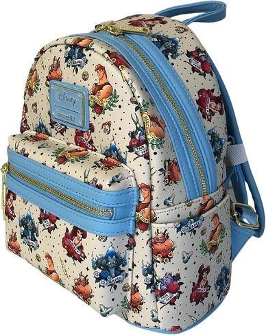 Loungefly Exclusive Disney Hercules Tattoo Double Strap Shoulder Bag in Saudi Arabia