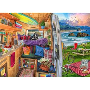 لغز Ravensburger 16457 Rig Views مكون من 1000 قطعة للبالغين - كل قطعة فريدة من نوعها، تقنية Softclick تعني أن القطع تتناسب معًا بشكل مثالي in Kuwait