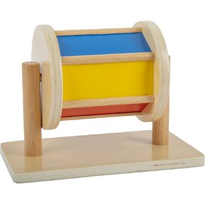 Spinning Rainbow Drum Toys Designed for 6-12 Month Babies Infant Toys (Multiple Materials Spinning Drum) in Kuwait