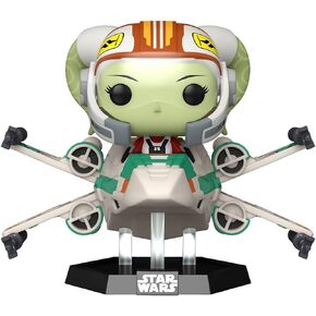 Funko Pop! Ride Super Deluxe: Star Wars Rebels Hyperspace Heroes - Hera Syndulla in X-Wing Starfighter, Amazon Exclusive