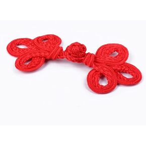 5 Pairs/Pack Chinese Knots Frog Buttons Closure Sewing Buttons Fastener for DIY Sewing (02 Green) in Kuwait