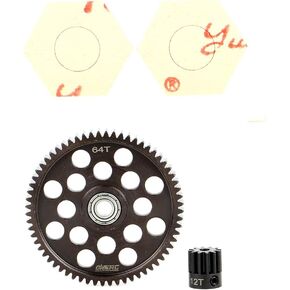 ONERC نموذج الصلب الصلب مهماز والعتاد 32P 64T/12T لمحوري RR10 منفذها SMT10 اليتي 1/10th RC الزاحف ترقيات أجزاء in Kuwait