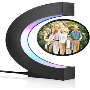 LED Magnetic Levitation C Shape Photo Frame in Kuwait