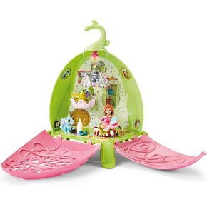 Schleich bayala 18pc. Mystic Library Playset with Owlet and Bird Figurines - Featuring Figure with Flexible Arm, Imaginative Fun and Durable Toy for Girls and Boys, Gift for Kids Ages 5+