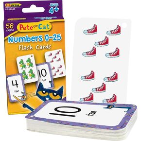 Teacher Created Resources® Pete The Cat® Numbers 0-25 Flash Cards in Saudi Arabia