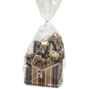 المنتج #42327-10 عبوات من أكياس السيلو/السيلوفان الشفافة أكياس تغليف سلة الهدايا أكياس التشيلو 16 انش × 24 انش كليا in Kuwait