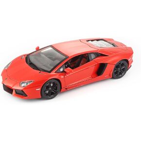 Bburago 18-11033MTOR Burago 1/18 Scale Diecast - 18-11033 Lamborghini Aventador LP 700-4 Orange, Multicolor in Kuwait