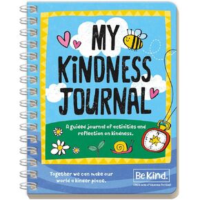 بيسابل كينجدوم كتاب Be Kind Activtions - My Kindness Journal - مذكرات نشاط إرشادية للفتيان والفتيات - تحث الأطفال على التخطيط لأعمالهم اللطيفة والتفكير في كيفية العناية بالآخرين in Kuwait