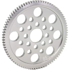 JFtech 7075 معدن ألومنيوم 48P Spur Gear 85T لـ 3Racing Sakura D3 CS S XI XIS RC 1/10 ترقية سيارة الانجراف in Kuwait