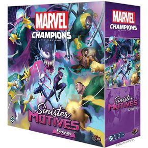 Marvel Champions The Card Game Sinister Motives CAMPAIGN EXPANSION - Cooperative Strategy Game for Kids and Adults, Ages 14+, 1-4 Players, 45-90 Minute Playtime, Made by Fantasy Flight Games in Saudi Arabia