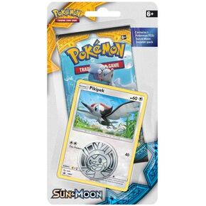 Pokemon TCG: Sun & Moon - Pikipek Booster Pack (Coin and Promo Card) in Saudi Arabia
