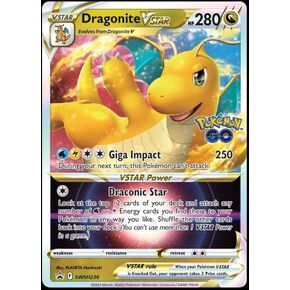 Pokemon - Dragonite VSTAR -SWSH236 - Black Star Promo - Pokemon Go in Saudi Arabia
