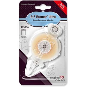 Scrapbook Adhesives by 3L double Sided E-Z Runner Ultra Strong Adhesive Dispenser, 42-feet