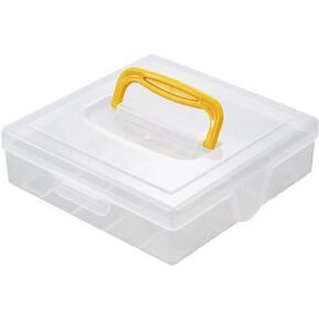 JapanBargain 3024, Japanese 6-inch Origami Folding Paper Case Box Storage Container for Craft Card stock Stamp Sewing Kit Tools, Made in Japan