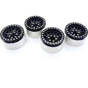 رافلوت RC الحافات 1.9 بوصة Beadlock RC عجلة ريم مجموعة محور العجلة لـ 1/10 RC الزاحف المحوري SCX10 SCX10 II 90046 SCX10 III AXI03007 TRX4 D90 12 مم سداسي in Kuwait