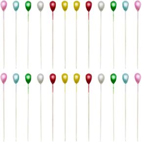 200Pieces Colorful Pearl Head Pins Corsage Pins Sewing Pins Straight Pins Wedding Bouquet Pins for DIY Decoration, Craft and Sewing Project 55mm/2.17in（Color/SD）