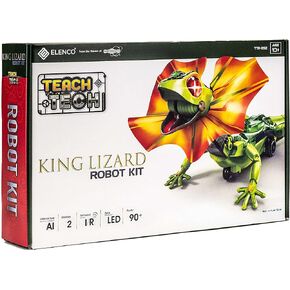 الينكو مجموعة روبوت السحلية التفاعلية من تيك تيك كينج ليزارد، العاب ابداعية للاطفال بعمر 10 سنوات فما فوق in Kuwait