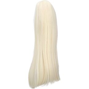 HEEPDD 8 to 9 Inch Doll Wig, 1/3 SD BJD Doll Hair Wigs Heat Resistant Fiber Long Straight Doll Wig for Dolls Head Circumference 21-24cm / 8.3-9.4in in Saudi Arabia