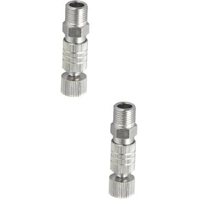 SEWACC 3pcs air Chuck air Fittings air Spray Adjustment Airbrush Disconnect Coupler Coupling Disconnect Coupler Jointer Airbrush Adapter Airbrush Connector Male Accessories Suite Hose